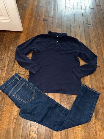 Polo Zara et jeans gap 14 ans