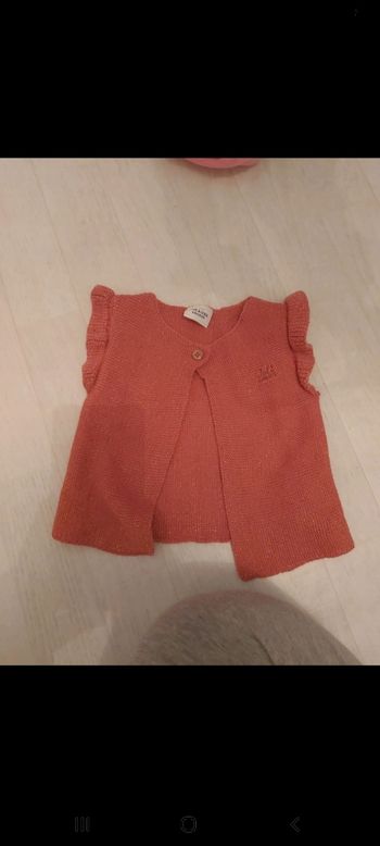 Gilet sans manches 6mois