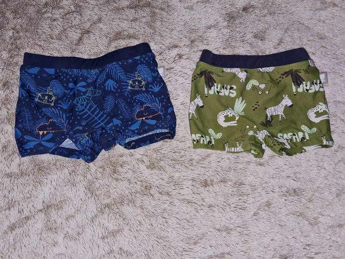 Lot boxer maillot de bain 12mois