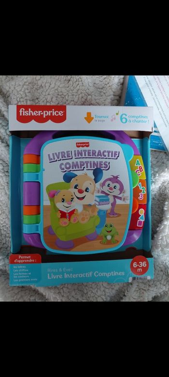 Livre interactif comptines pour enfant 