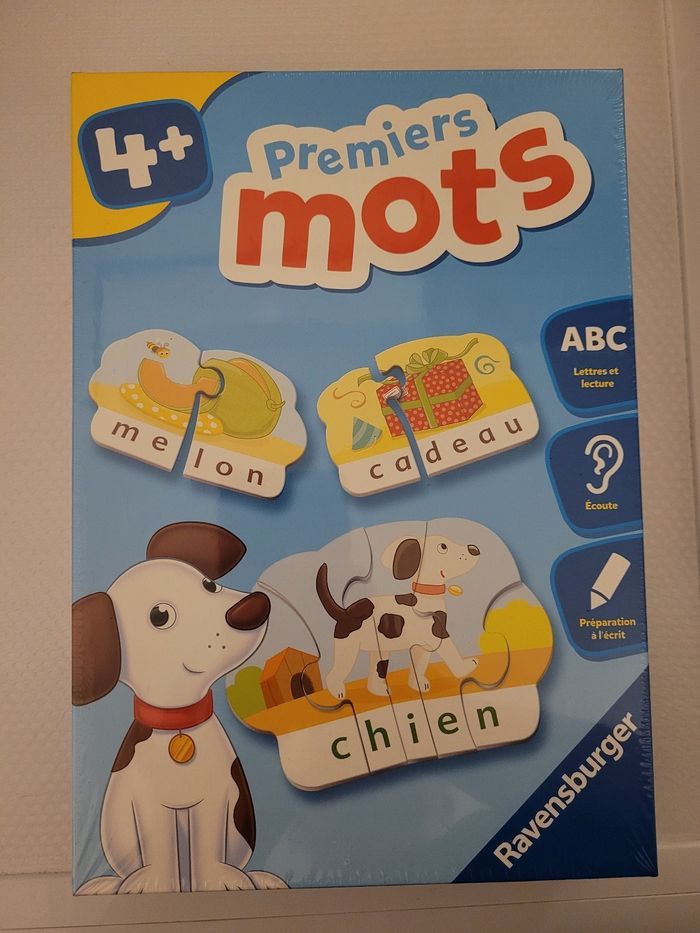 Coffret Apprentissage mes premiers mots 4+ neuf sous blister
