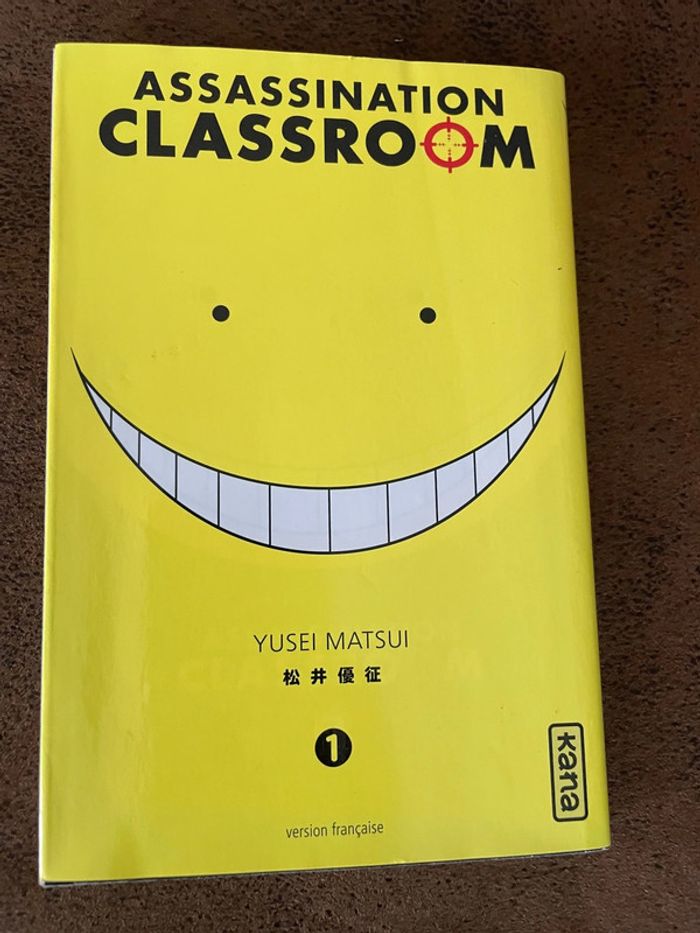 Manga assassination classroom 1