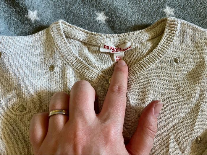Gilet DPAM 3ans - photo numéro 3