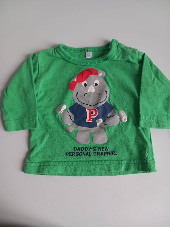 Tee-shirt manches longues taille 50