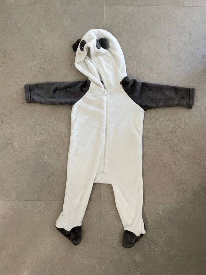 combinaison panda taille 12mois