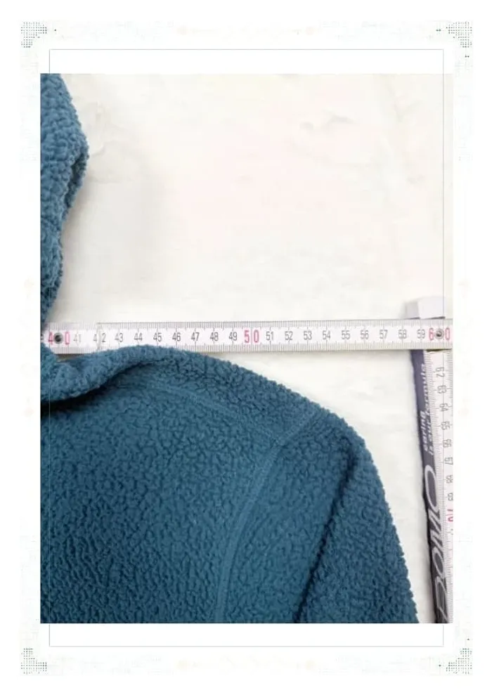 The North Face pull polaire bleu turquoise femme taille M polyester - photo numéro 7
