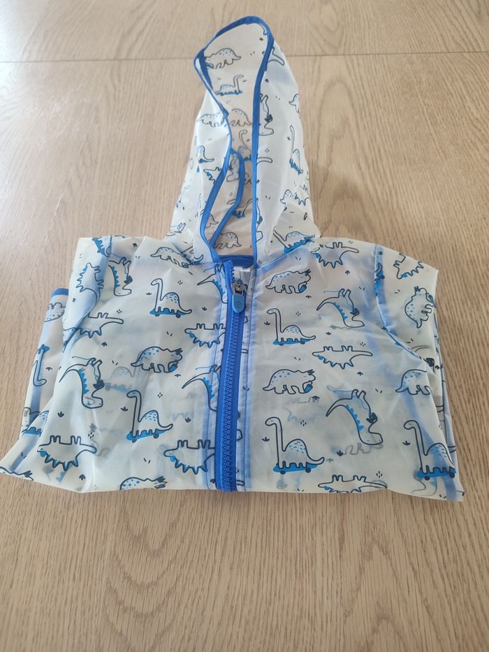Imperméable Z kids 24 mois dinosaures bleu - photo numéro 1