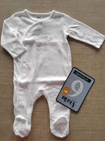 Pyjama 9 mois / 74 cm #