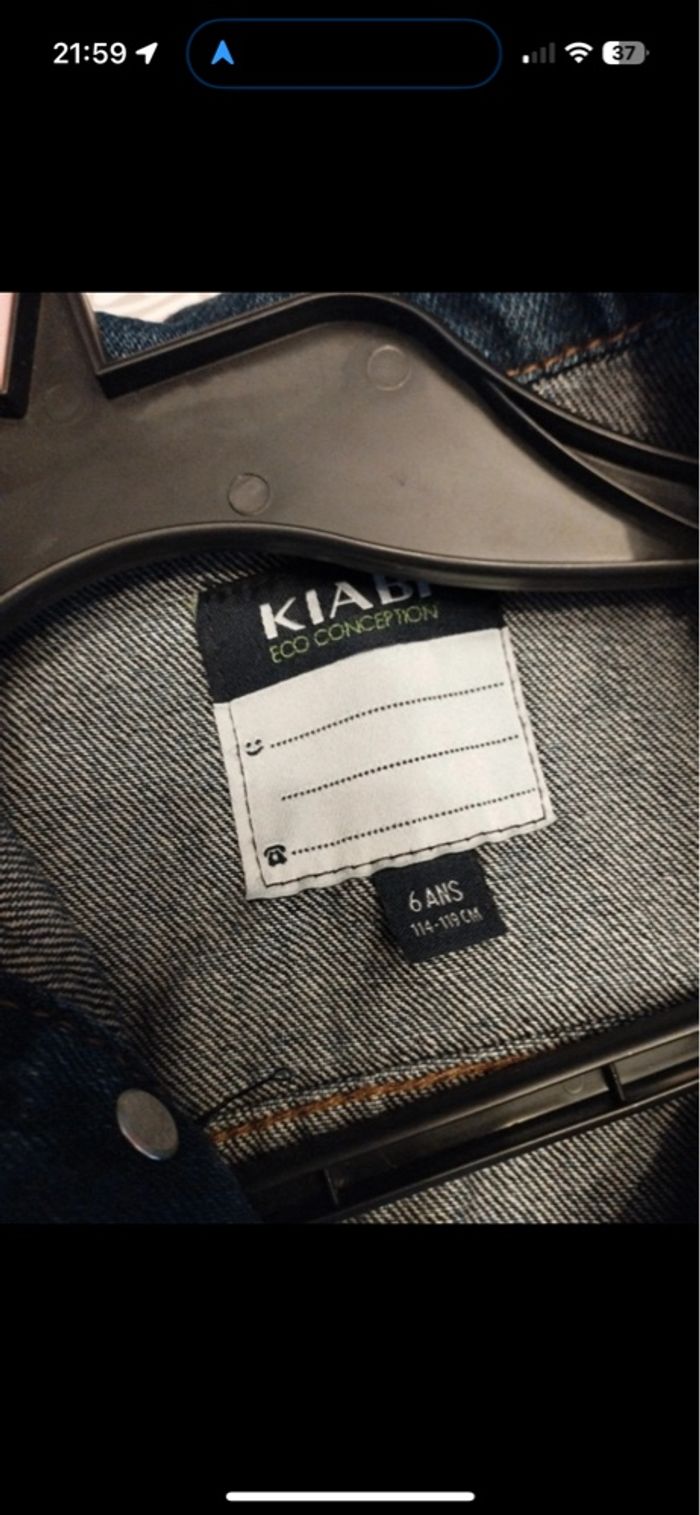 Veste Jean Kiabi - photo numéro 3