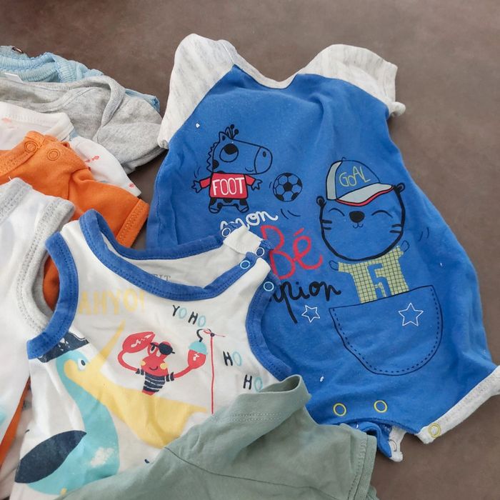 17 pièces lot garçon 3/6mois  mayoral  petit béguin - photo numéro 14