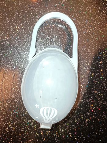 Boite à tétines bébé montgolfière