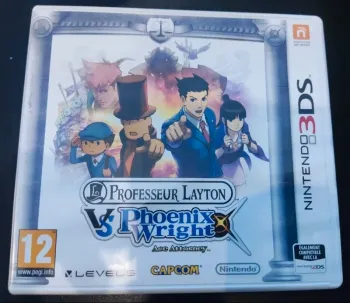Jeu Professeur Layton VS phoenix Wright Nintendo 3DS Complet PAL NEW 2DS