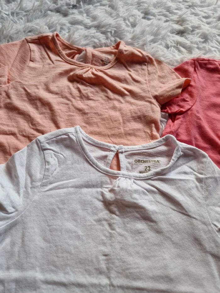 Lot de 3 Tee-shirt 23 mois Orchestra - photo numéro 3