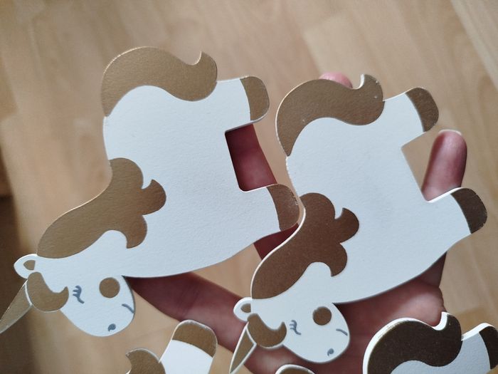 Dessous de verres licorne - photo numéro 4