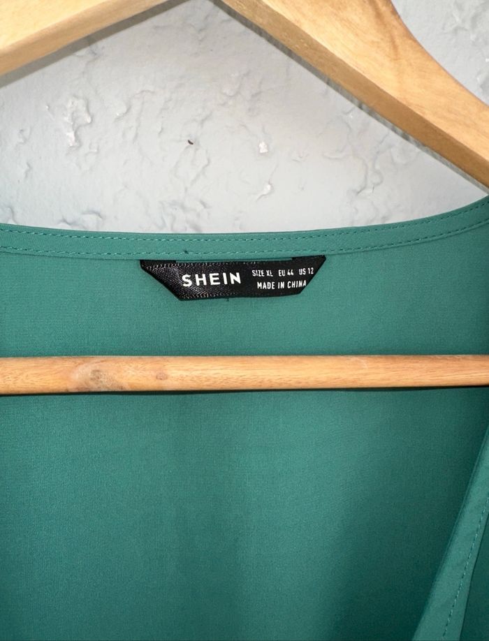 Blouse verte - photo numéro 4