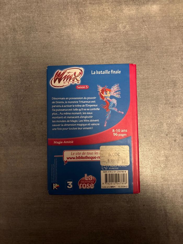 Livre la bibliothèque rose, Winx, Club, la bataille. Finale - photo numéro 3