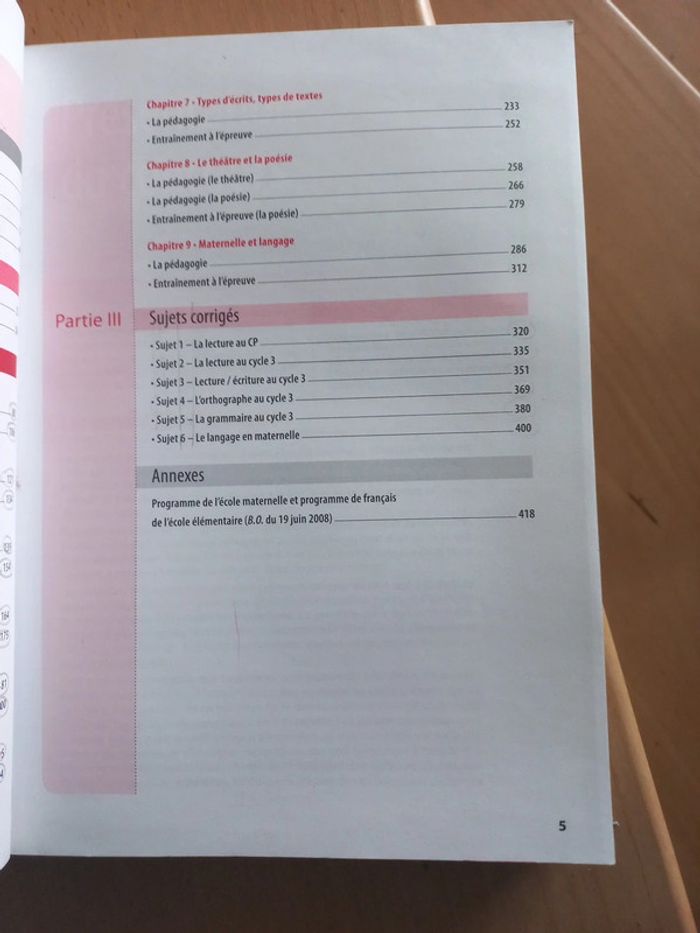 Livre de préparation au crpe français épreuve orale - photo numéro 3