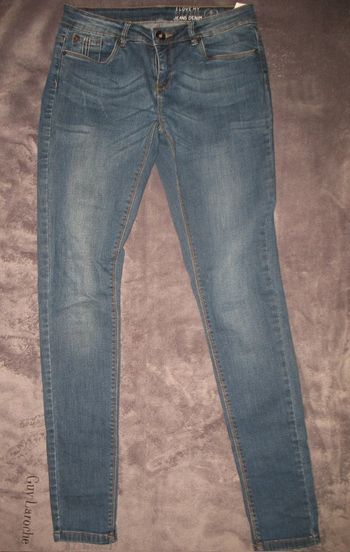 JEAN SLIM BLEU "BIZZBEE" - TAILLE 36 - n°06