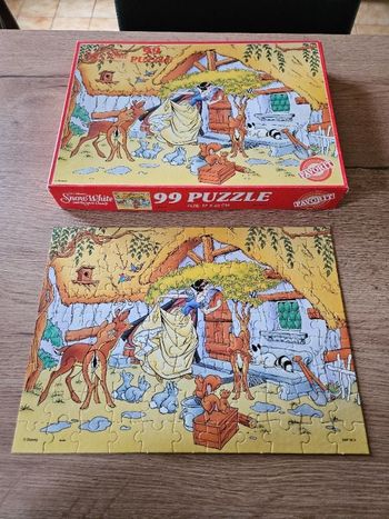 Puzzle Blanche neige 99 pièces