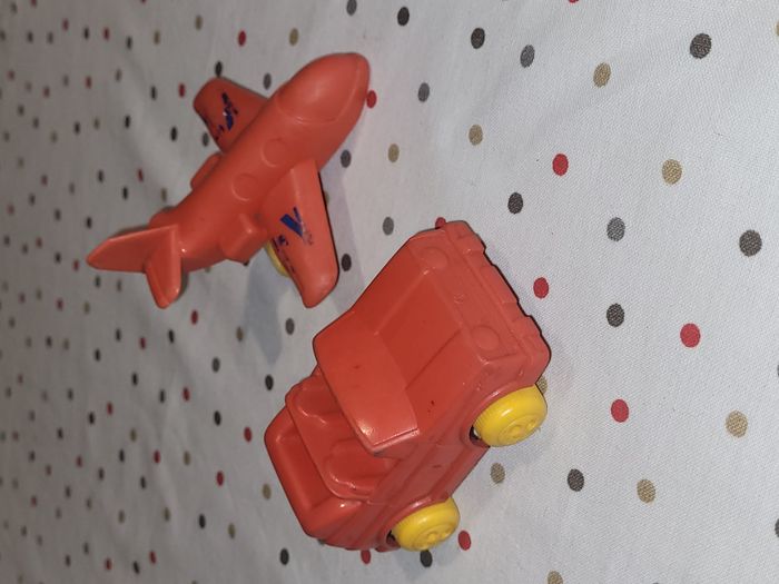Voiture et avion viking toys - vintage