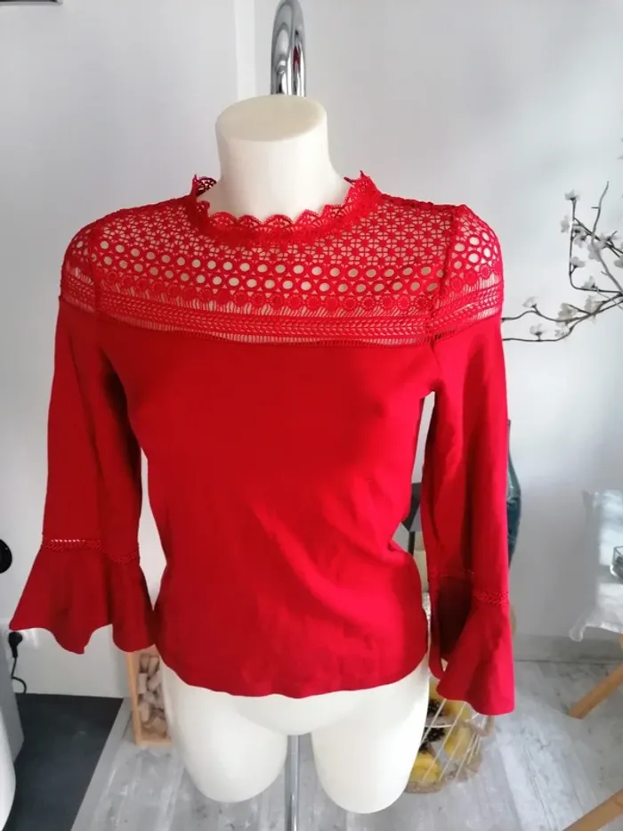Blouse manches longues may M
