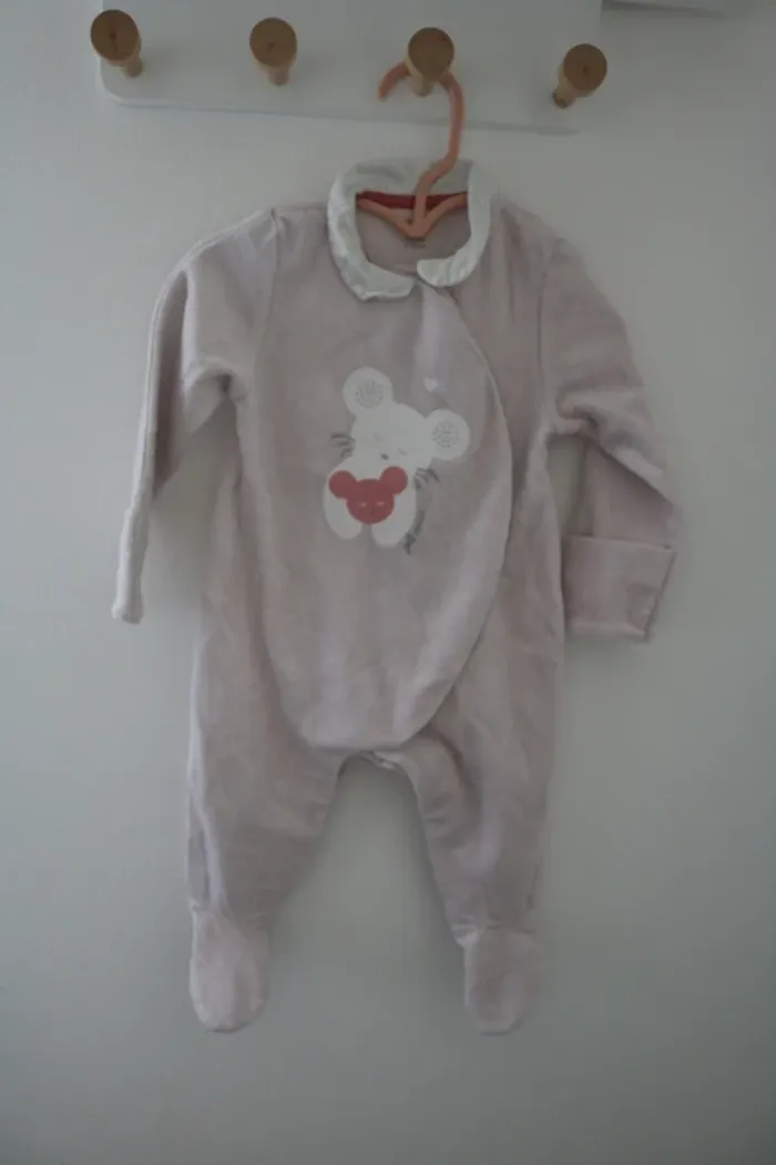 Lot pyjamas hiver fille 3 mois - photo numéro 4