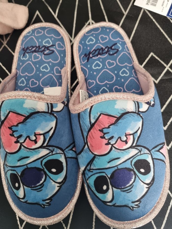 Pantoufles stich neuve - photo numéro 2