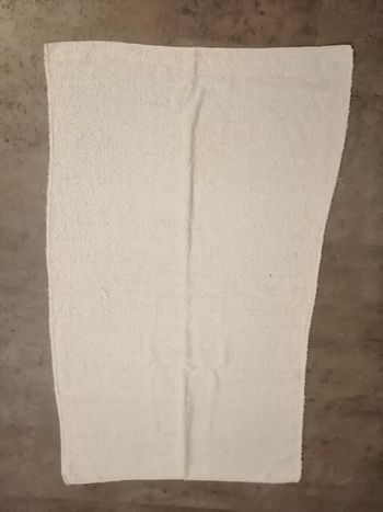 serviette blanche fine 54 x 92 cm