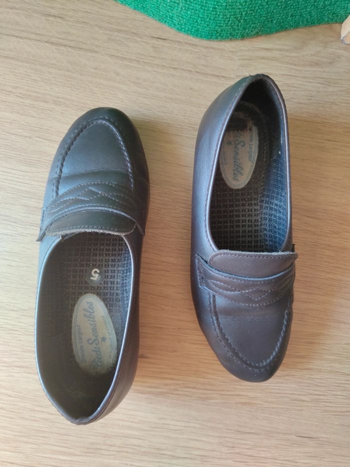 Soulier cuir taille 38 - photo numéro 3