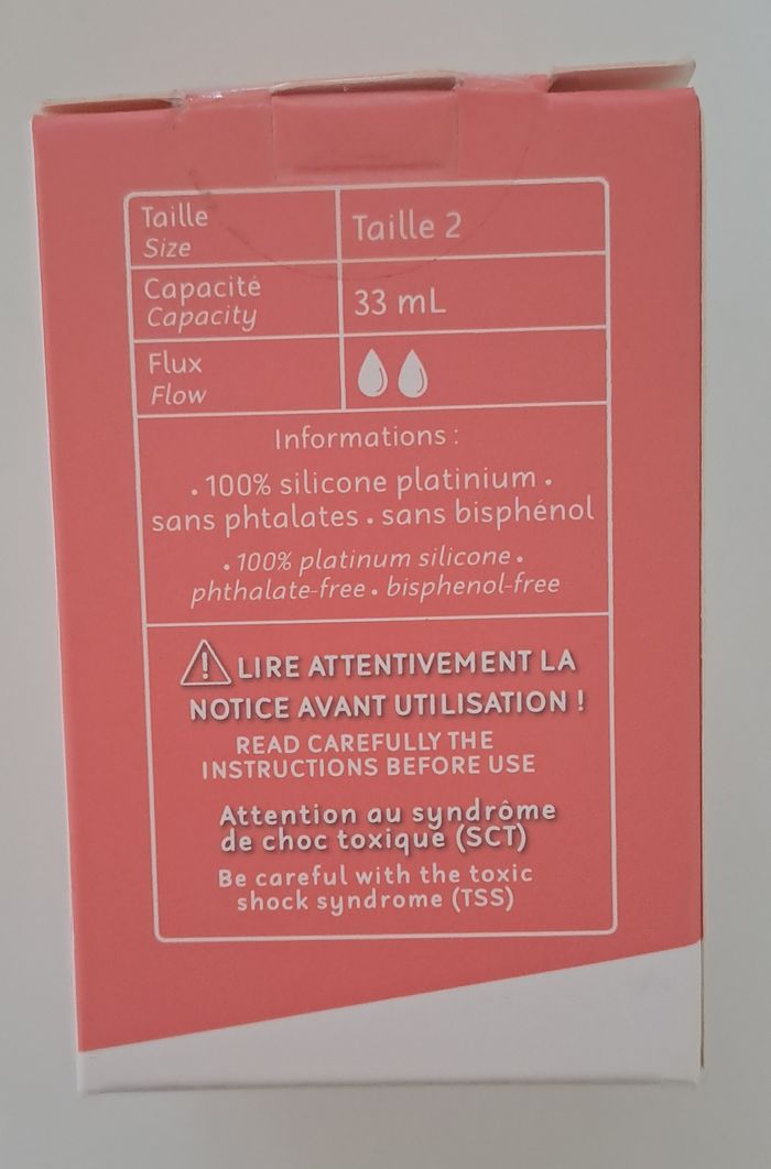 Coupe menstruelle CECOA taille 2 - photo numéro 3