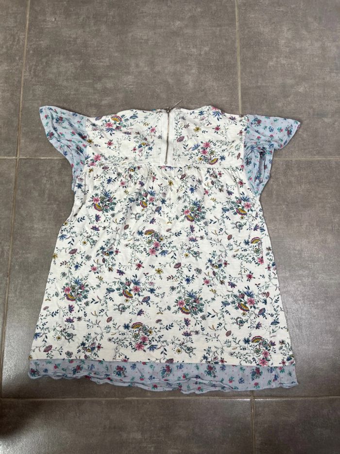Haut léger fleuri fille 12 ans in extenso - photo numéro 3