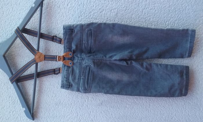 Jean à bretelles Orchestra pour bébé garçon - photo numéro 5