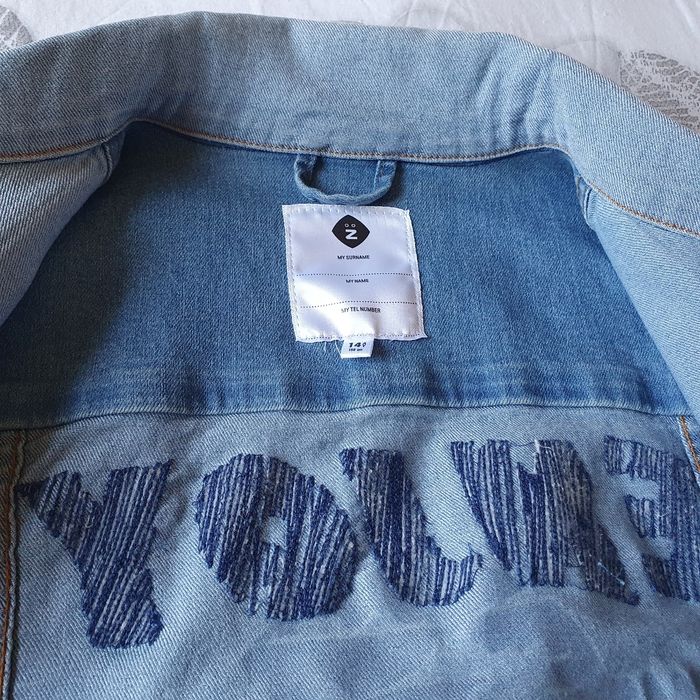 Veste en jean de taille 14ans - photo numéro 3