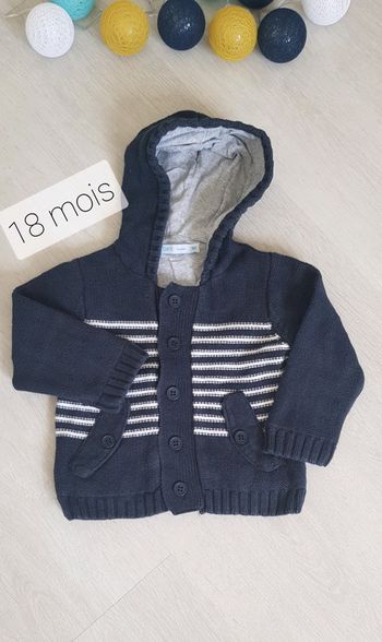 Gilet chaud 18 mois