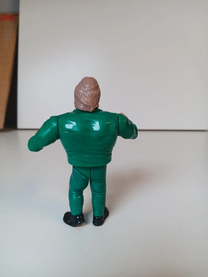 Figurine de catch WWF vintage ted dibiase million dollars man 1991 hasbro titan sport taille 12cm - photo numéro 3