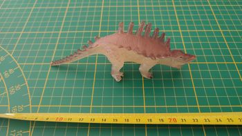 Jouet ancien vintage dans l'état Dinausore Panoplosaurus années 80 #SP