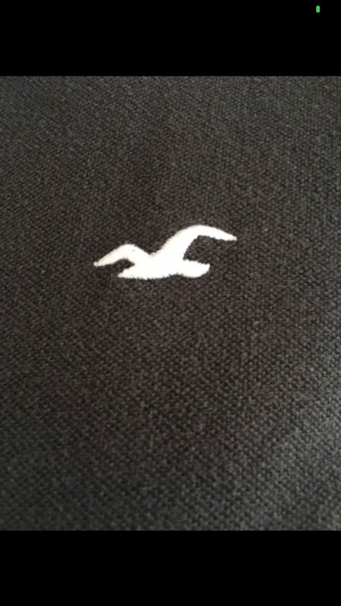 Polo noir hollister - photo numéro 2