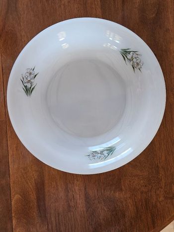 Plat creux rond arcopal