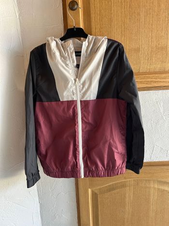 Coupe vent tricolore Kiabi - taille 10 ans