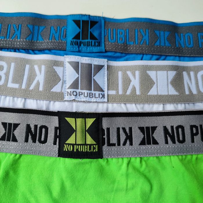 Lot de 3 boxers en coton pour homme taille L, No Publik - photo numéro 5