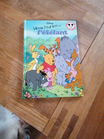 Livre Winnie l'ourson et l'éfélant