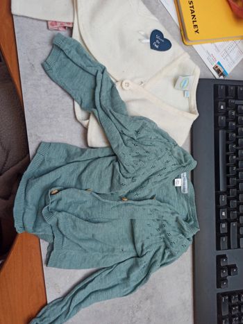 Lot gilet 12 mois