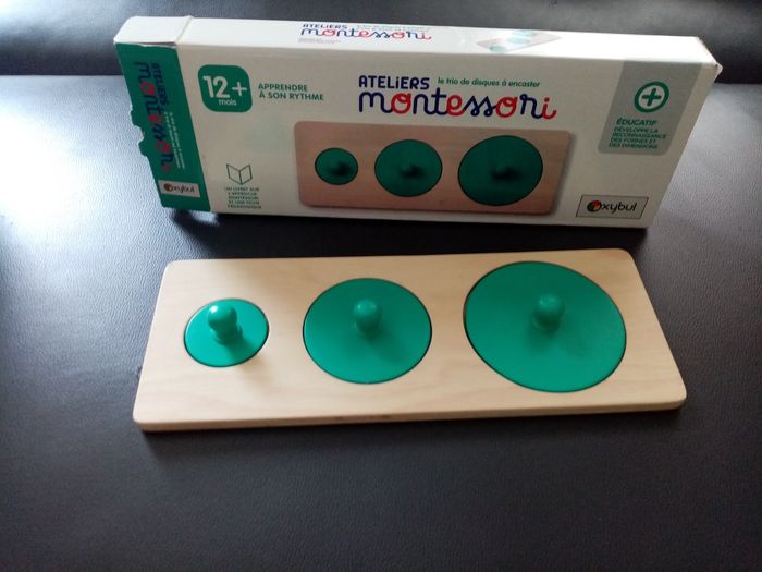 Le trio des disques à encastré