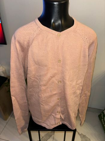 Gilet rose clair fille 12 ans marque tape à l’œil en excellent état