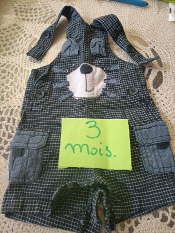 Salopette short
