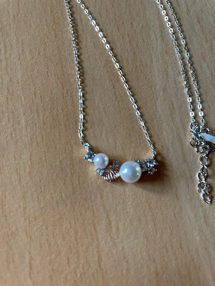 Collier « coquillage et perles » Charmed Aroma - photo numéro 2