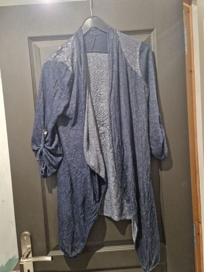 Veste pailletée H&M L