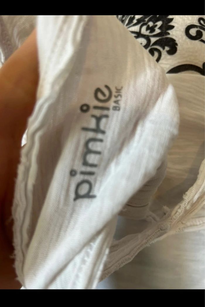 Débardeur blanc taille 36 🥰 oversize de chez pimkie - photo numéro 3