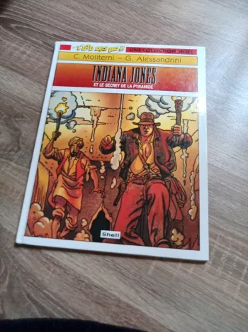 Livre : BD Indiana Jones et le secret de la pyramide