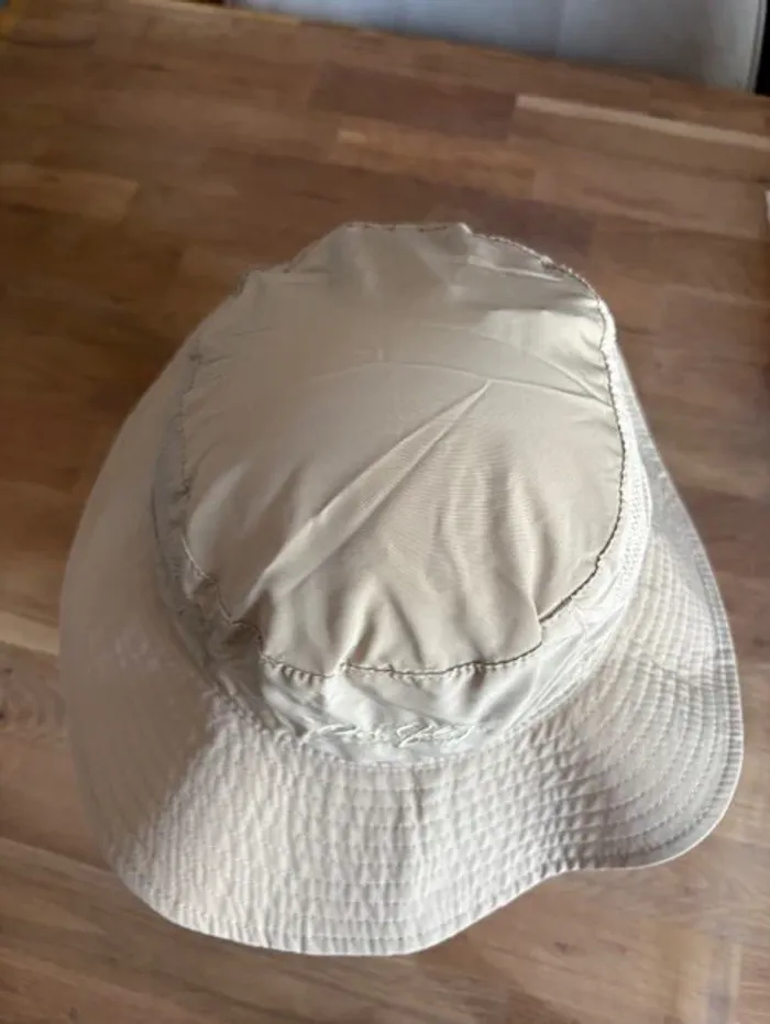 chapeau de loisir beige - photo numéro 7